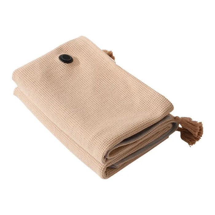 Warmtewereld™ USB-warmteplaid van wafelfleece met drie standen