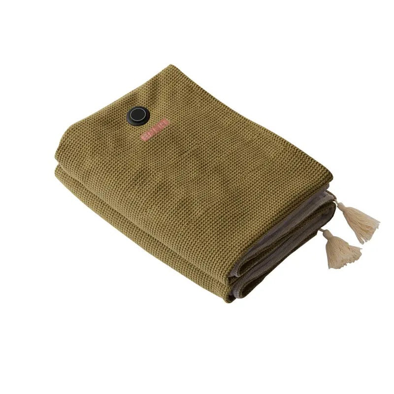 Warmtewereld™ USB-warmteplaid van wafelfleece met drie standen
