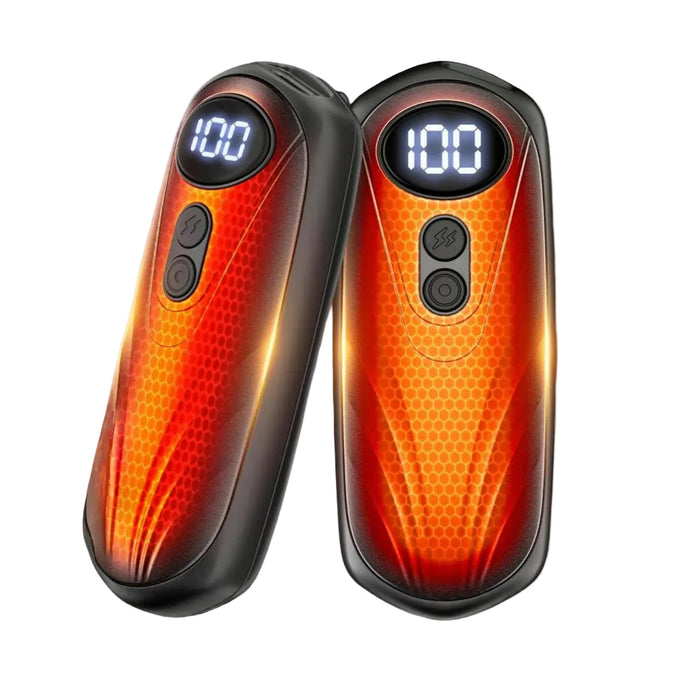 Warmtewereld™ Deelbare 2-in-1 handwarmer met vijf standen en tot 20 uur