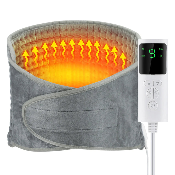 Warmtewereld™ Elektrische warmtegordel voor rug en taille met 9 standen