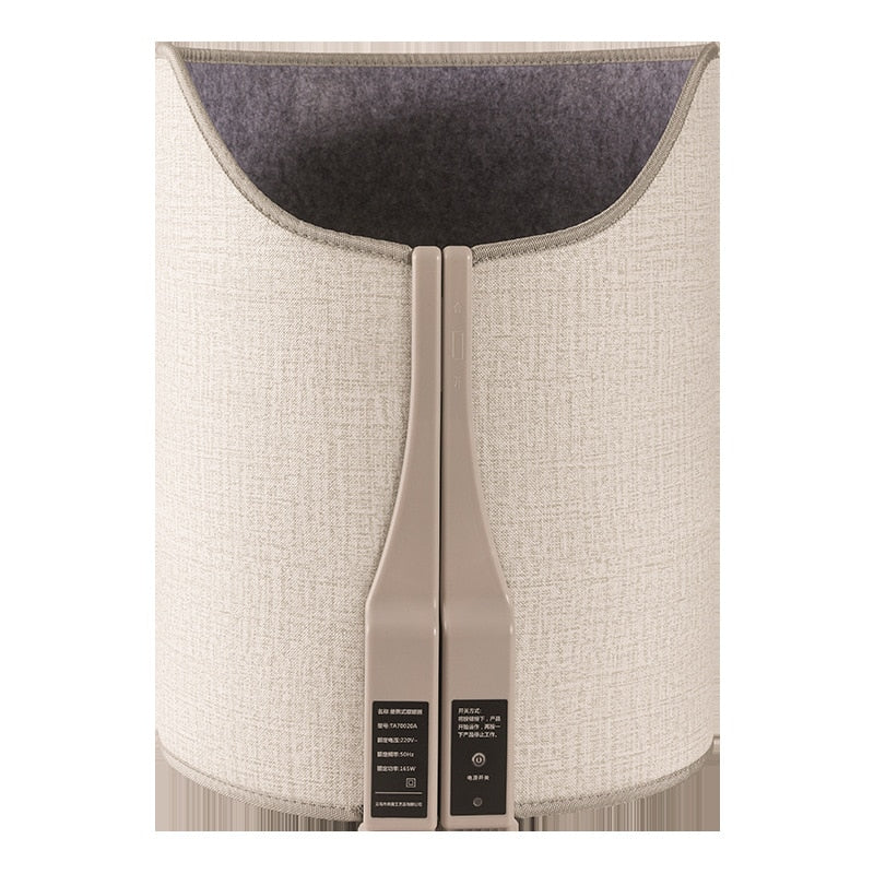 Warmtewereld™ Elektrische beenwarmer onder je bureau met timer