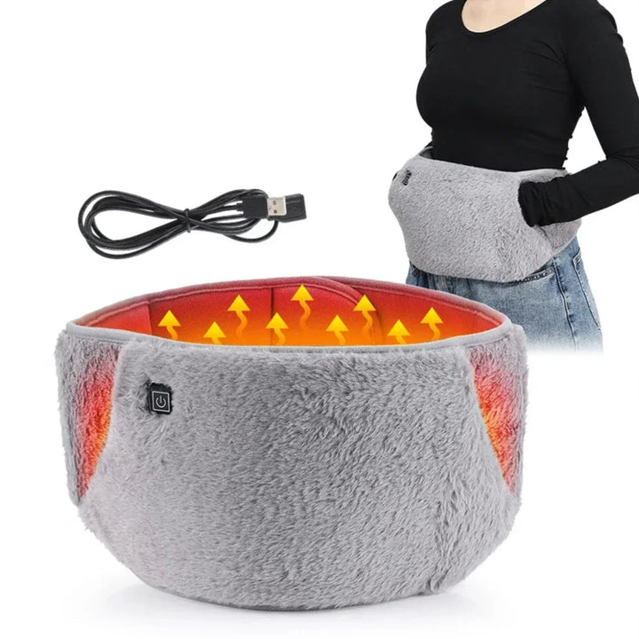 Warmtewereld™ Verwarmde buikband en handwarmer 2-in-1 via USB
