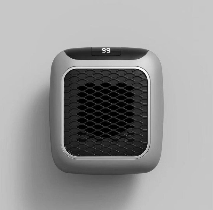 Warmtewereld™ Compacte wandkachel 800 W met digitaal led-display