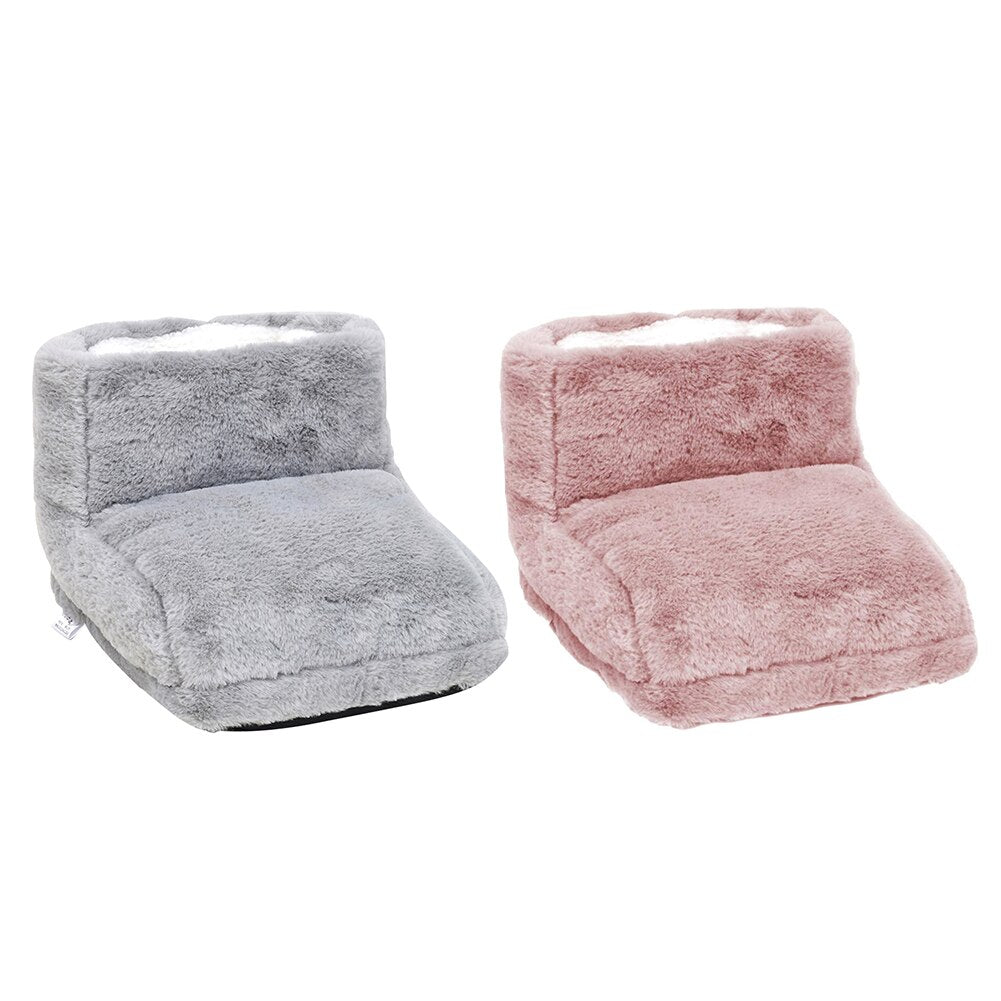 Warmtewereld™ Draadloze oplaadbare voetenwarmer van zachte fleece