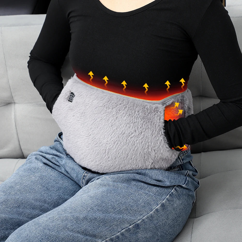 Warmtewereld™ Verwarmde buikband en handwarmer 2-in-1 via USB