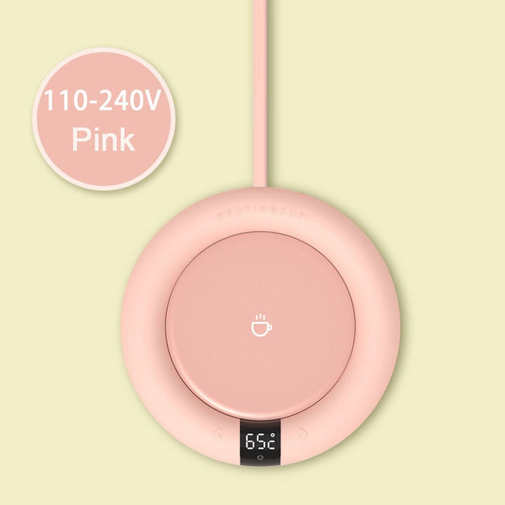 Warmtewereld™ Schattige bekerwarmer in pastel die je koffie en thee zacht warm houdt
