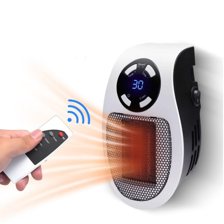 Warmtewereld™ Digitale minikachel 500W met ledscherm en timer