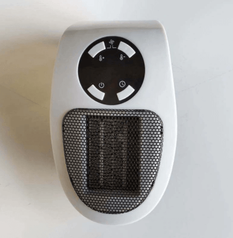 Warmtewereld™ Stille draagbare kachel met temperatuurdisplay