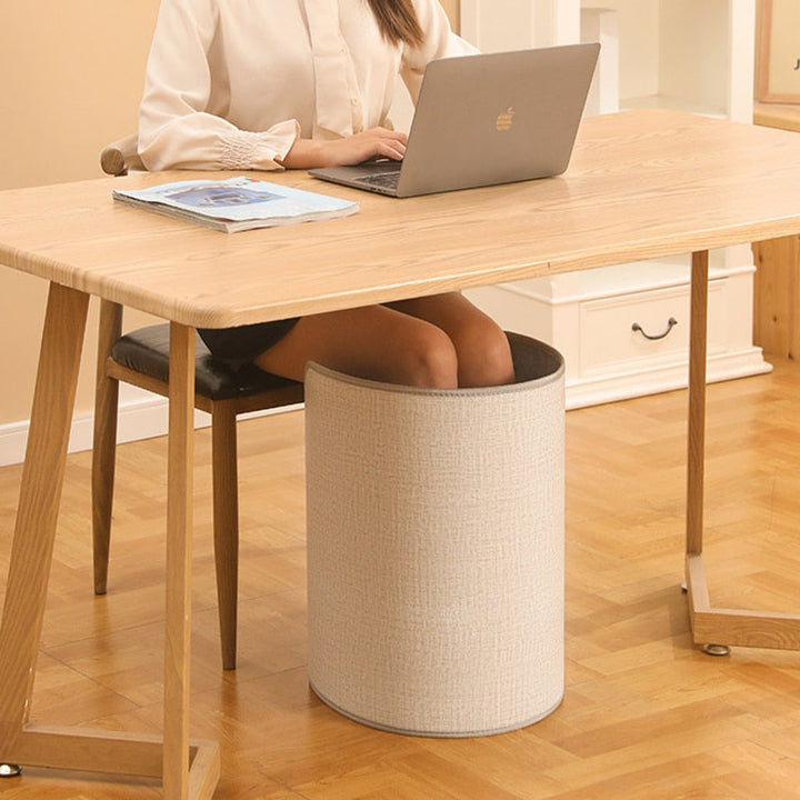 Warmtewereld™ Elektrische beenwarmer onder je bureau met timer