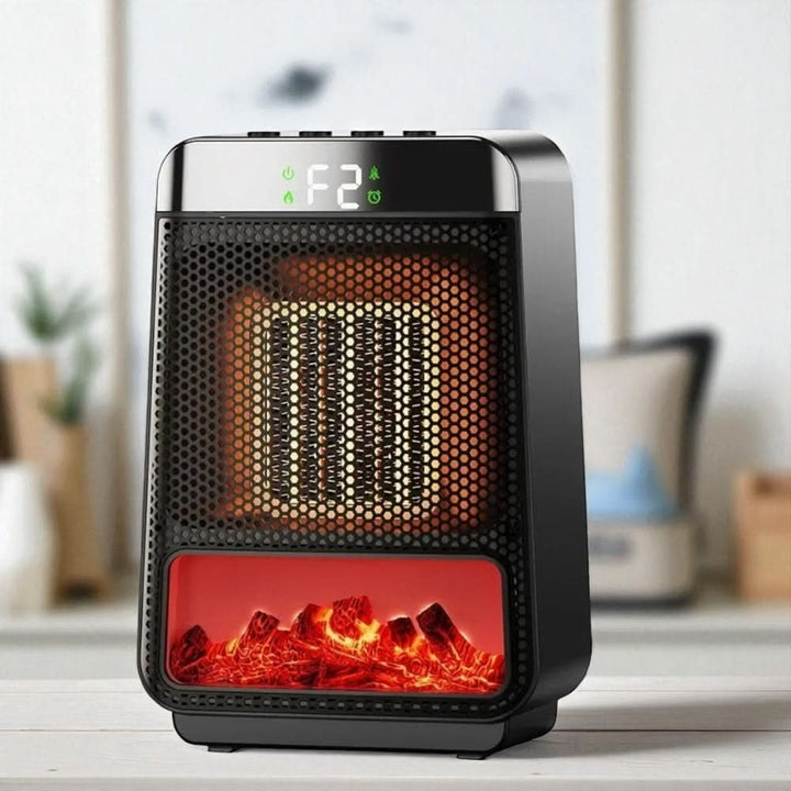 Warmtewereld™ Compacte ventilatorkachel met instelbare temperatuur