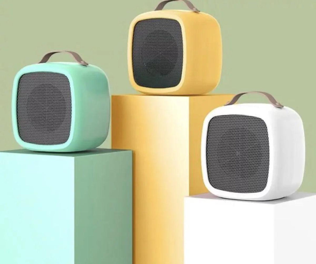 Warmtewereld™ Compacte mini-kachel in modern design voor elke kamer