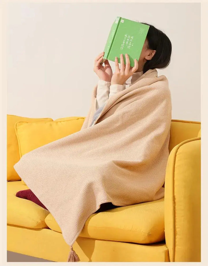 Warmtewereld™ Verwarmde sjaal met USB die in 15 seconden warm is