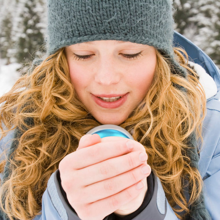 Handwarmer met powerbank 5000 mAh, dubbelzijdig verwarmd