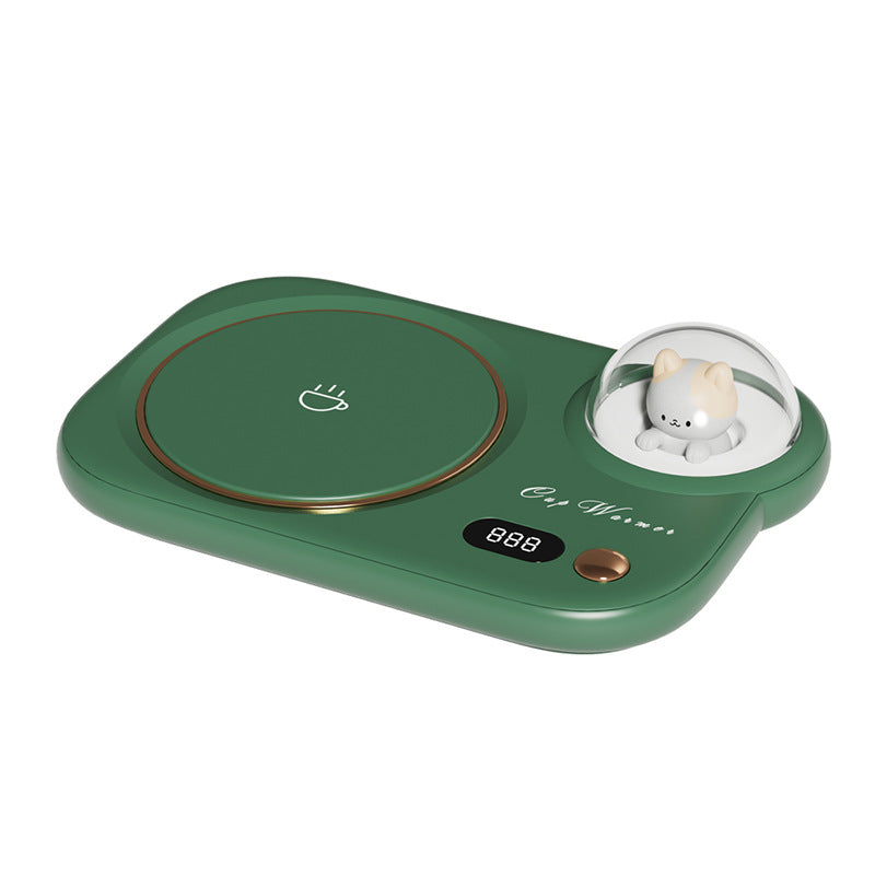 Kopwarmer met verlicht dierenkoepeltje
