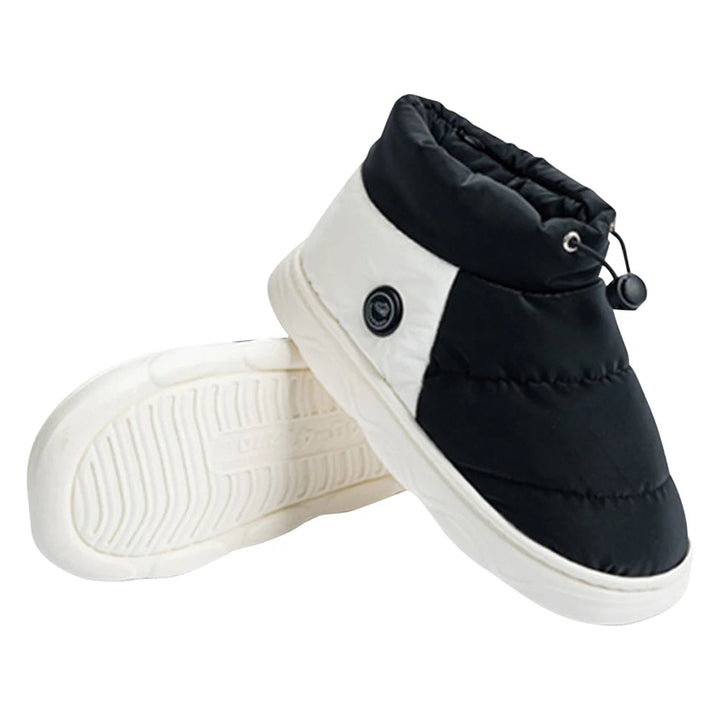 Warmtewereld™ Verwarmde pantoffels met drie standen en antislipzool