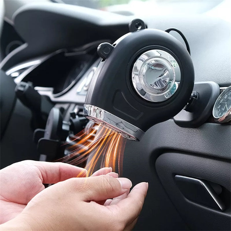 Warmtewereld™ Autokachel 12V met 360° houder en verstelbaar handvat