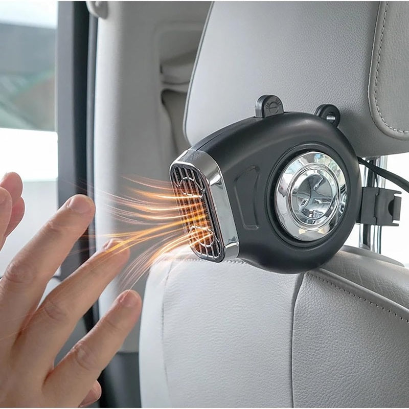 Warmtewereld™ Autokachel 12V met 360° houder en verstelbaar handvat