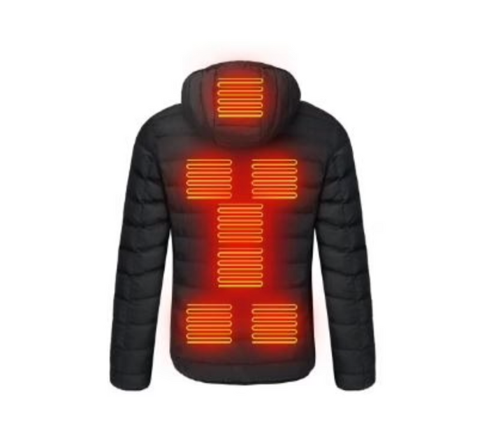 Warmtewereld™ Verwarmde winterjas unisex met 3 warmtestanden