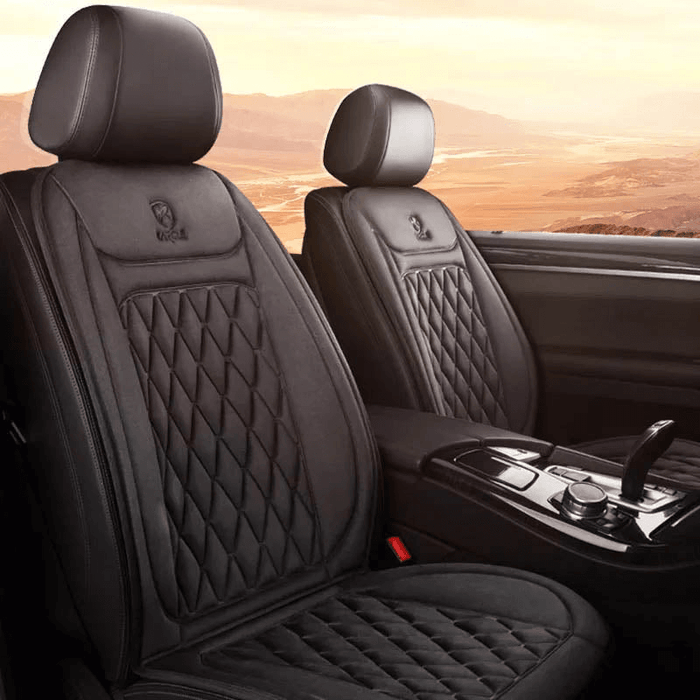 Warmtewereld™ Verwarmde stoelhoes voor de auto met instelbare warmte