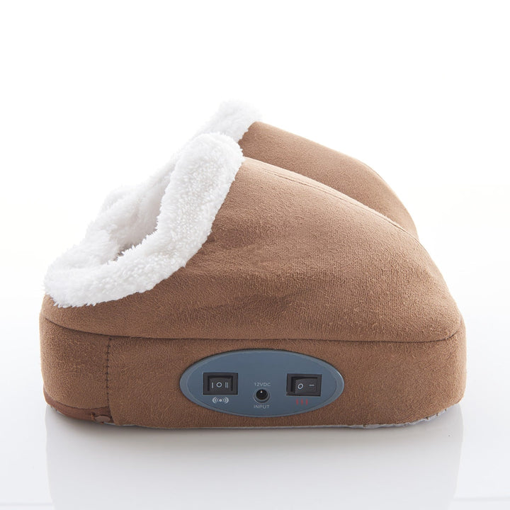Warmtewereld™ Voetenwarmer met vibratie en fleece gevoerde vakken