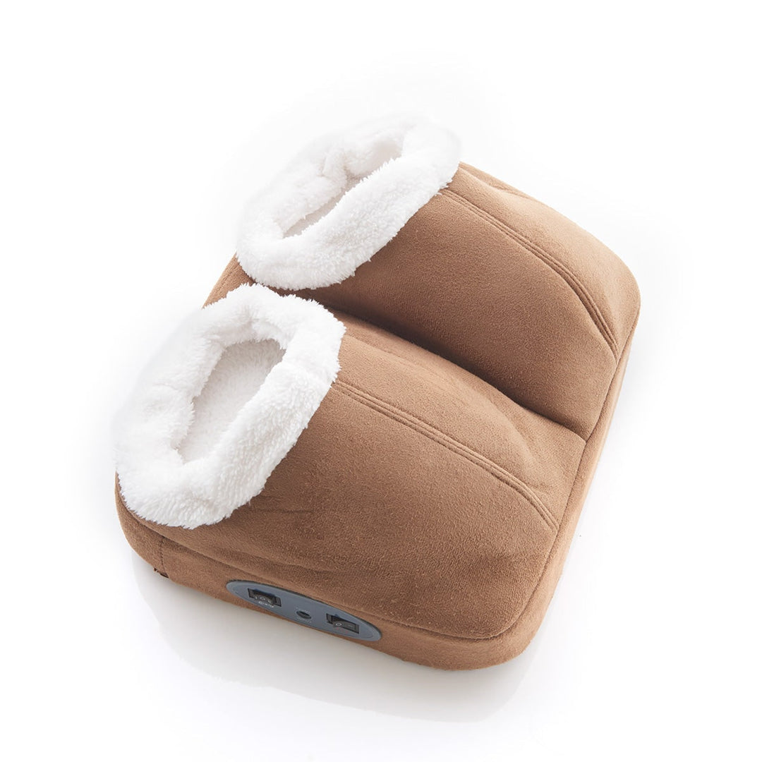 Warmtewereld™ Voetenwarmer met vibratie en fleece gevoerde vakken