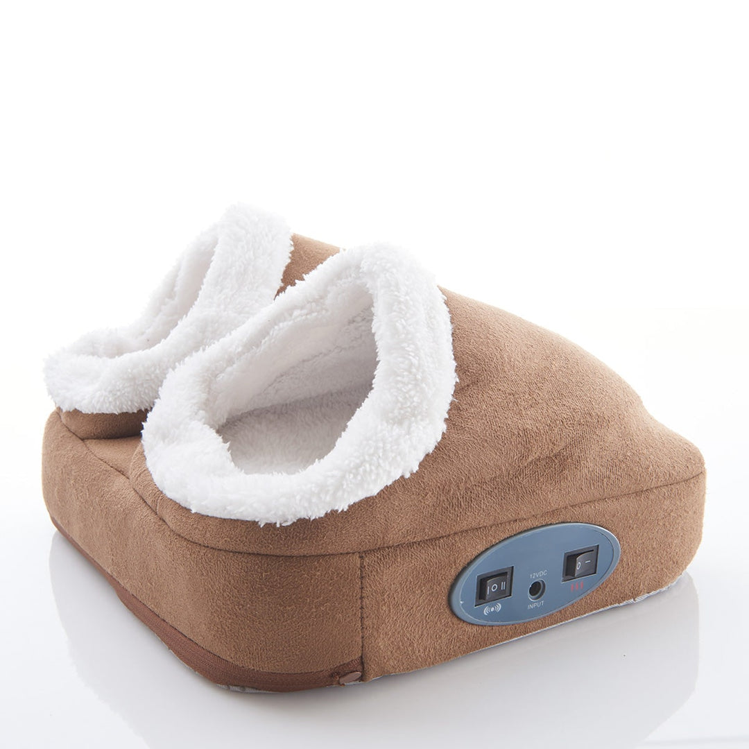 Warmtewereld™ Voetenwarmer met vibratie en fleece gevoerde vakken