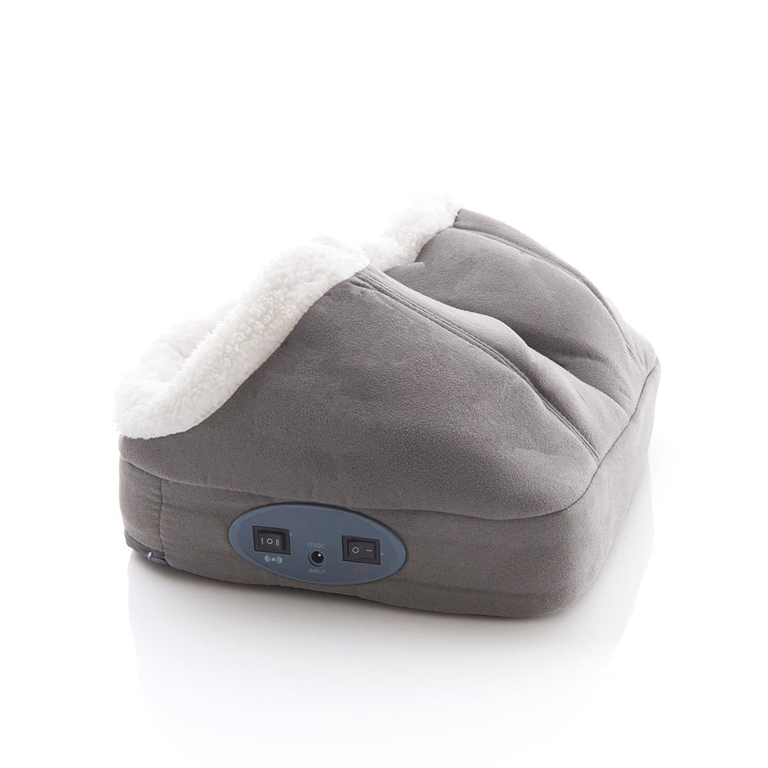 Warmtewereld™ Voetenwarmer met vibratie en fleece gevoerde vakken