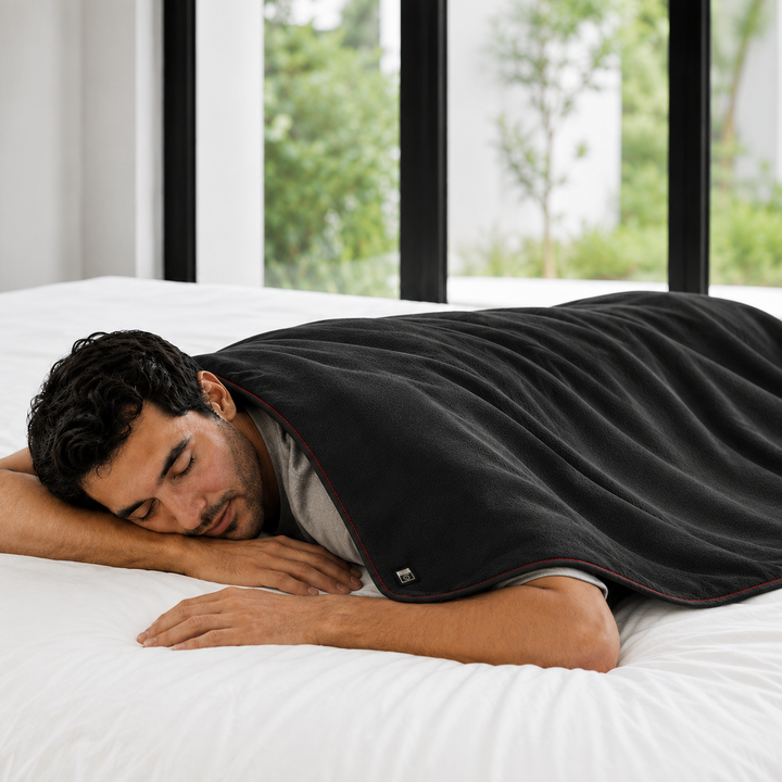 Warmtewereld™ Groot infrarood warmtekussen van fleece voor je hele rug