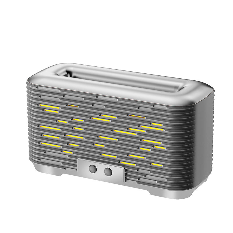 Grote vlam diffuser 350 ml met tweekleurig licht