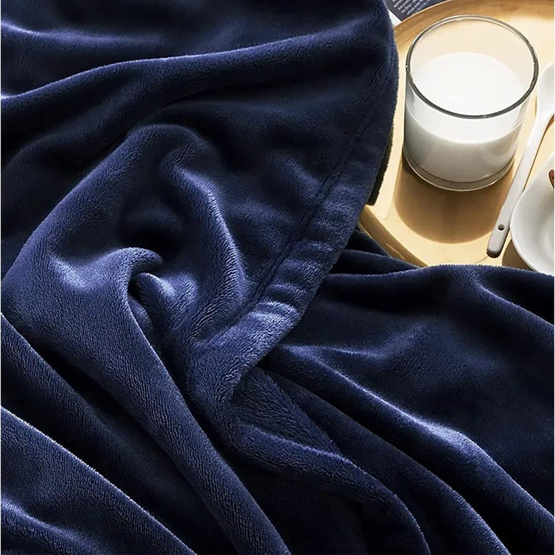 Warmtewereld™ Zachte fleece plaid van imitatiebont voor bank en bed