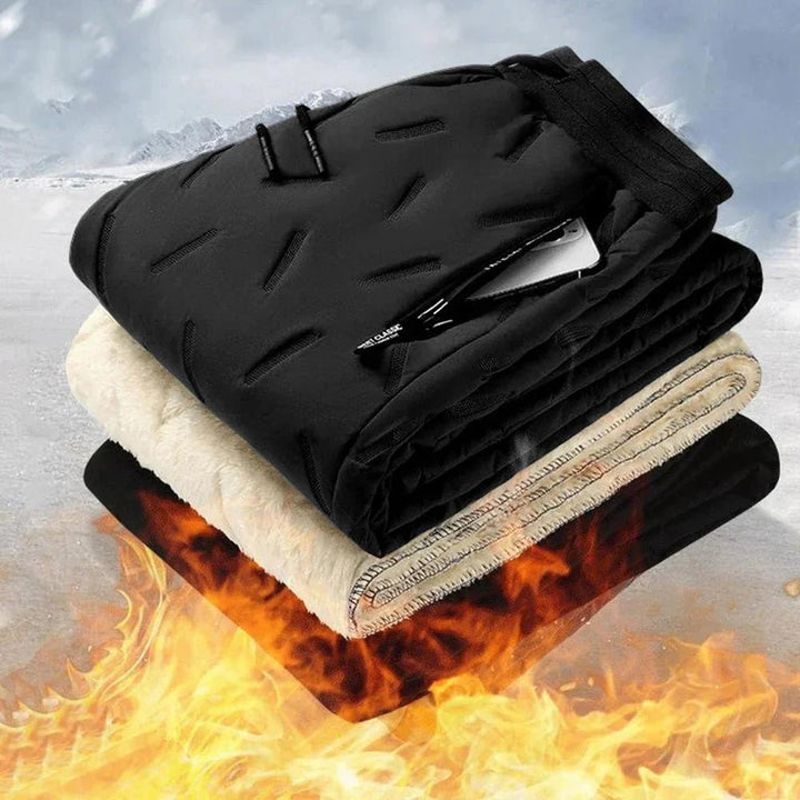 Warmtewereld™ Verwarmde broek met sherpavoering en meerdere warmtezones