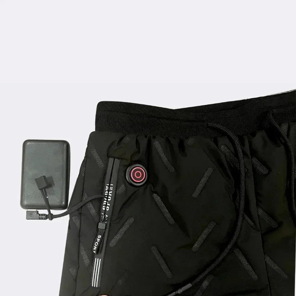Warmtewereld™ Verwarmde broek met sherpavoering en meerdere warmtezones