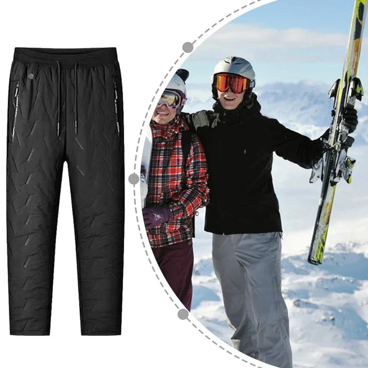 Warmtewereld™ Verwarmde broek met sherpavoering en meerdere warmtezones