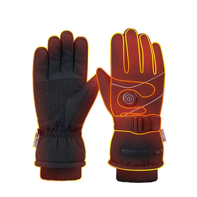 Warmtewereld™ Oplaadbare verwarmde handschoenen met fleece en touchscreen
