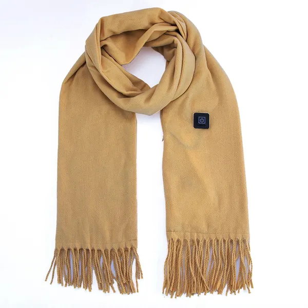 Warmtewereld™ Verwarmde fleece sjaal met USB en drie warmtestanden