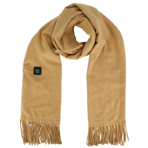Warmtewereld™ Verwarmde fleece sjaal met USB en drie warmtestanden