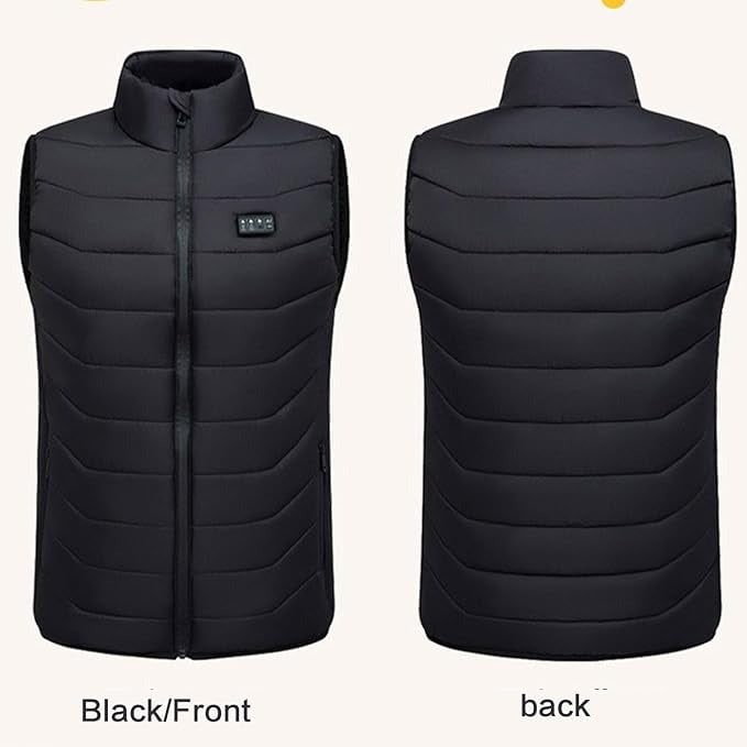 Warmtewereld™ Gewatteerd verwarmd vest met meerdere zones