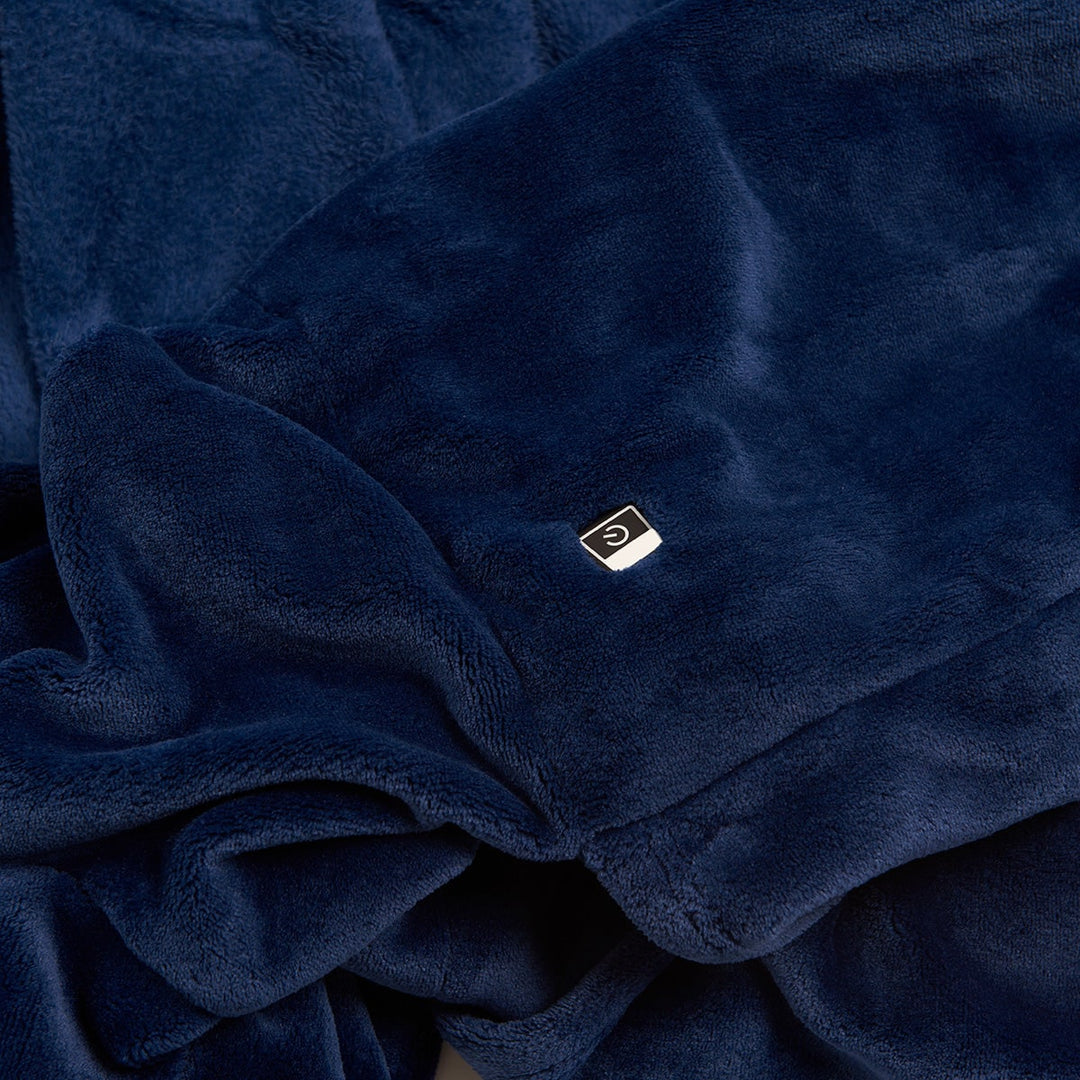 Warmtewereld™ Verwarmde draagbare deken met mouwen en borstverwarming