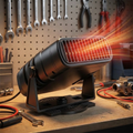 Warmtewereld™ Draagbare autoheater 12V die binnen 30 seconden warmt