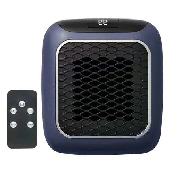 Warmtewereld™ Stopcontactkachel 800W met thermostaat en 12 uur timer