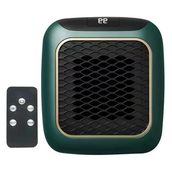 Warmtewereld™ Stopcontactkachel 800W met thermostaat en 12 uur timer
