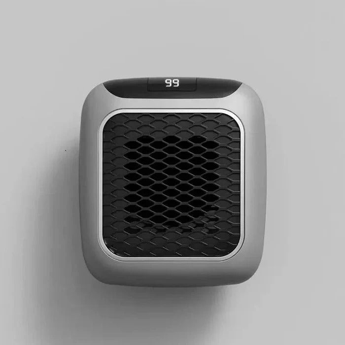 Warmtewereld™ Mini wandkachel 800 W voor het stopcontact, stil en compact