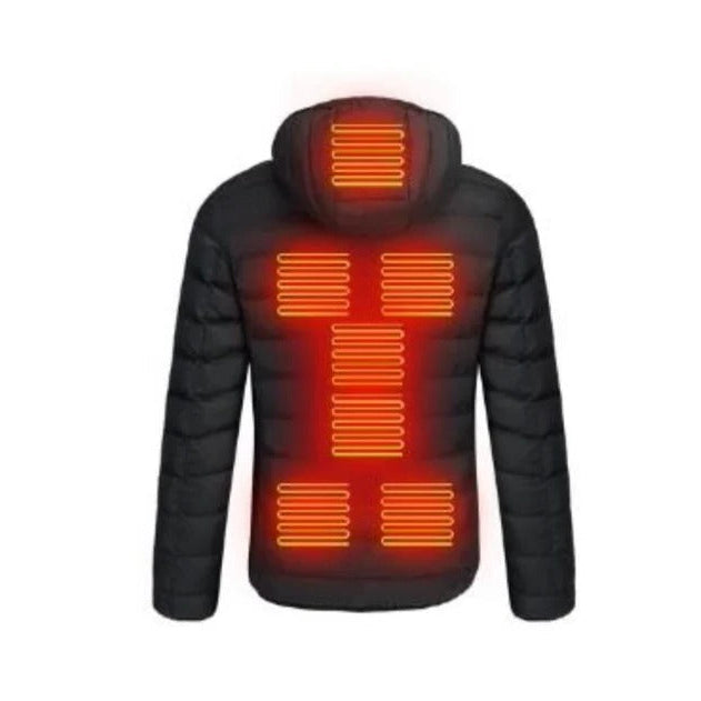 Warmtewereld™ Lichte verwarmde unisex jas met meerdere warmtezones