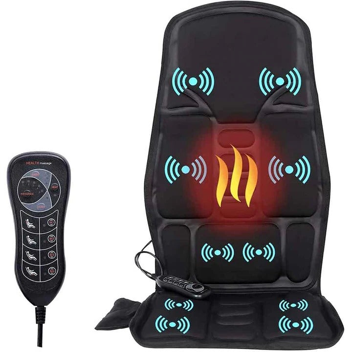 Warmtewereld™ Massagekussen voor de hele rug met warmte voor nek en rug