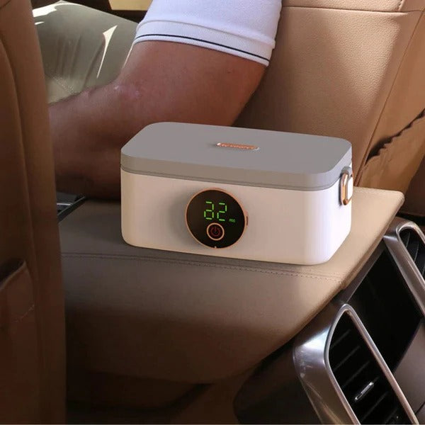 Warmtewereld™ Draadloze verwarmde lunchbox met 16.000 mAh accu en vijf standen