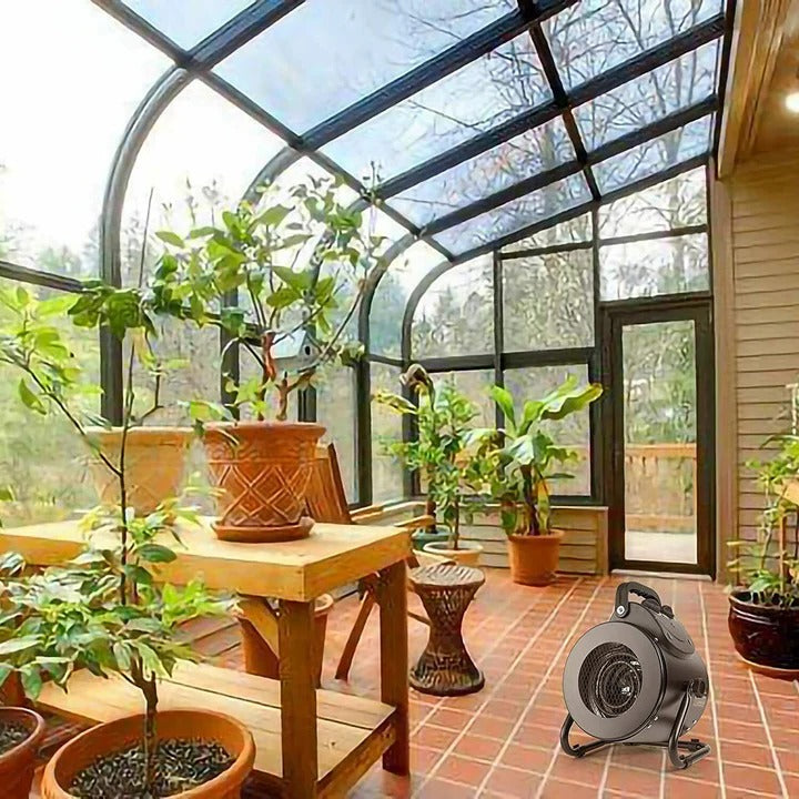 Warmtewereld™ Robuuste ventilatorkachel 1500 W van metaal met IPX4