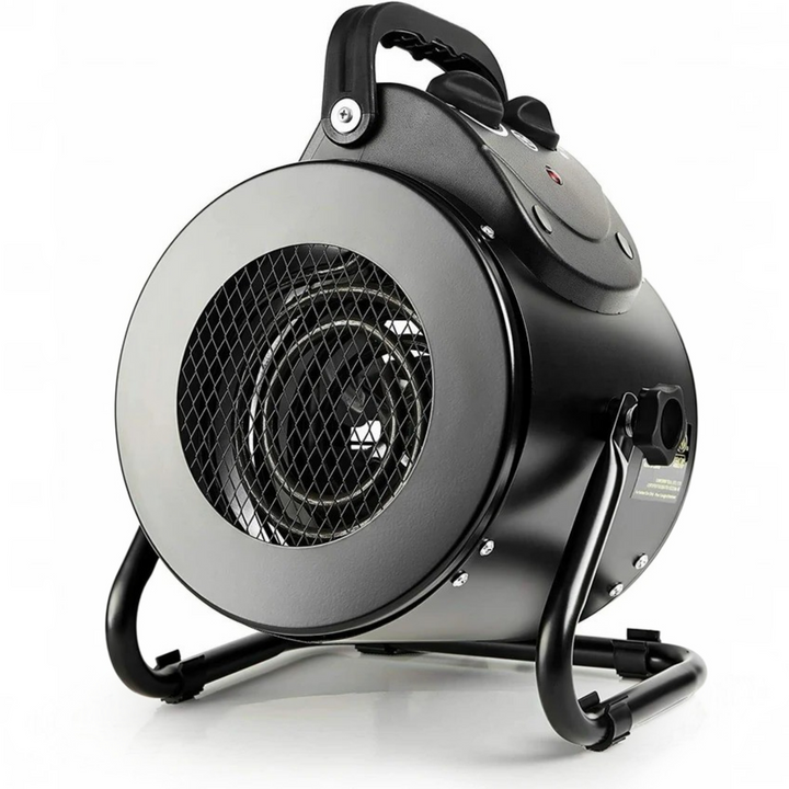 Warmtewereld™ Robuuste ventilatorkachel 1500 W van metaal met IPX4
