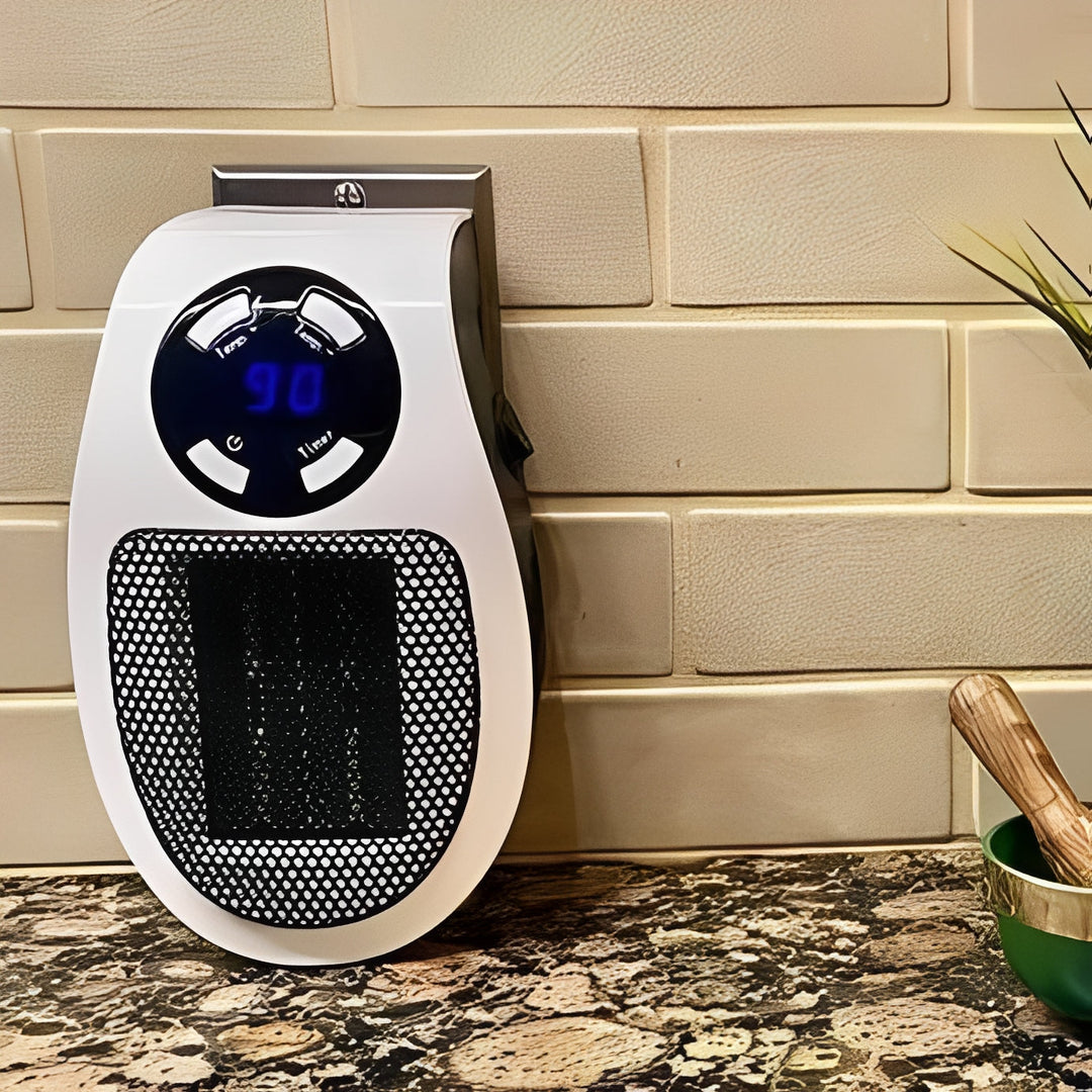 Warmtewereld™ Draagbare kachel met thermostaat, timer en valbeveiliging
