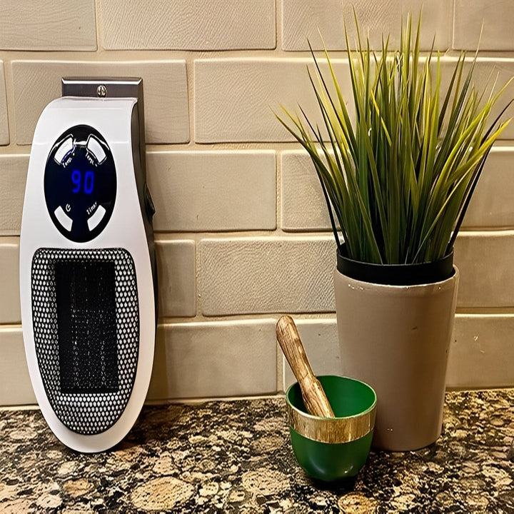 Warmtewereld™ Draagbare kachel met thermostaat, timer en valbeveiliging