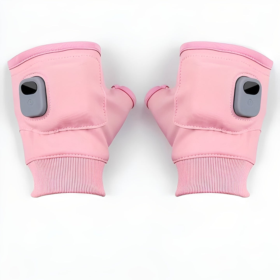 Warmtewereld™ Vingerloze verwarmde handschoenen met 3 standen